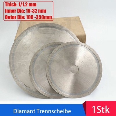 Diamant Trennscheibe Ø100-350mm Cutting Slitting Discs Glass Jewelry Cut Tool