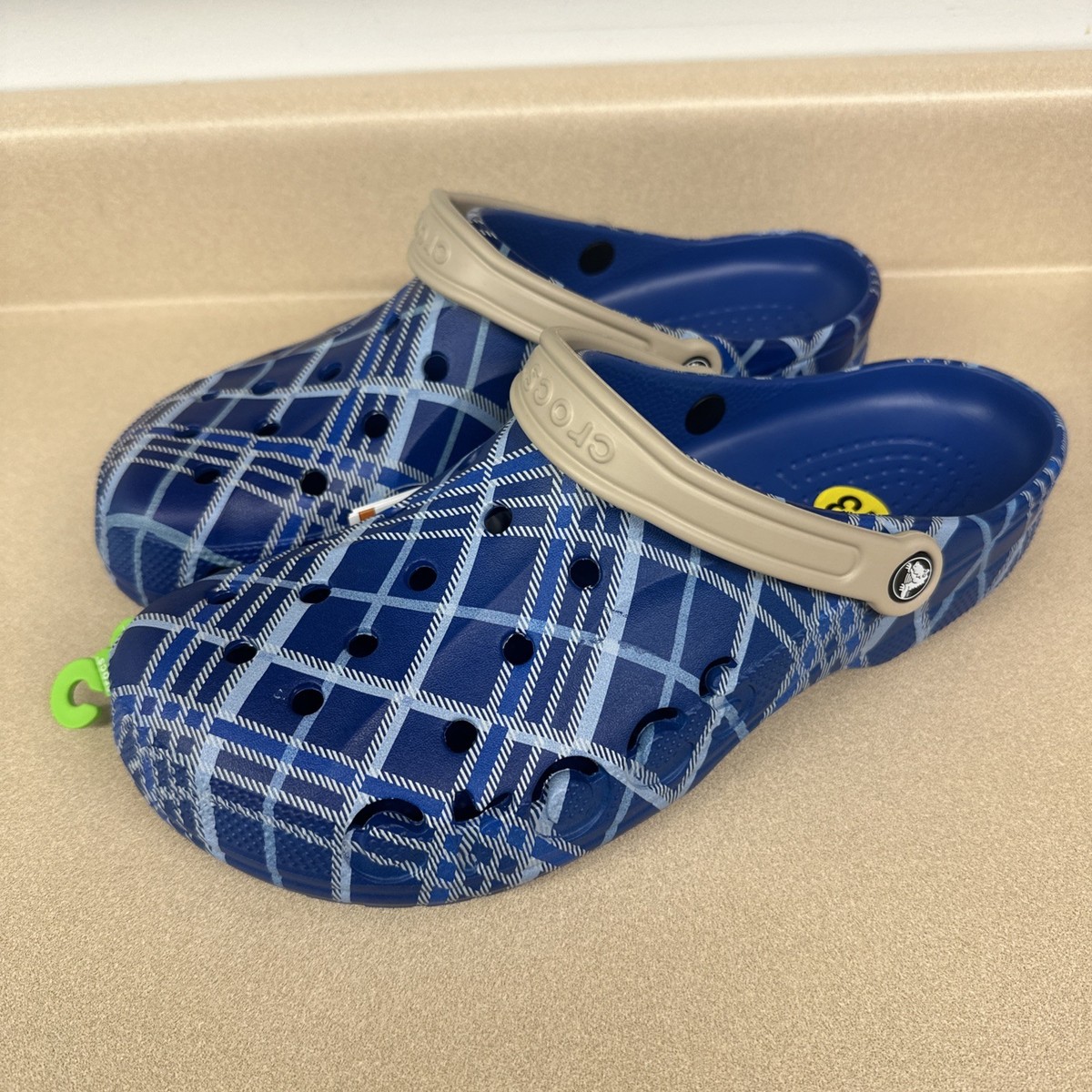 Crocs Mens Baya Holiday Plaid‎ Clog blue Size 12 m63015001775_1.jpg?1742956639 main image 4