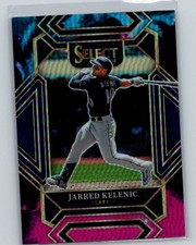 2022 Panini Select Jarred Kelenic Cosmic Prizm Diamond Level #250 Braves SP