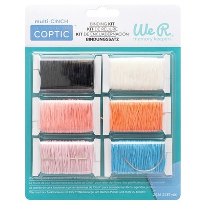 We R Cinch Coptic Binding Kit 6/Pkg-Thread & Needles