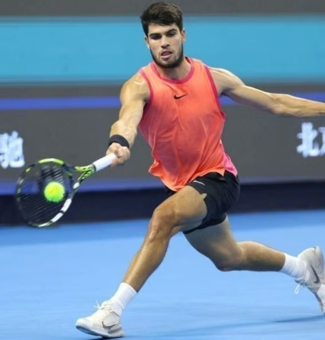 Nike Court Carlos Alcaraz Slam Tennis Tank Beijing Orange FQ2027