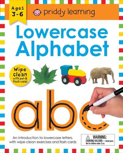 Wipe Clean Workbook: Lowercase Alphabet (enclosed spiral binding): Ages 3-6;...