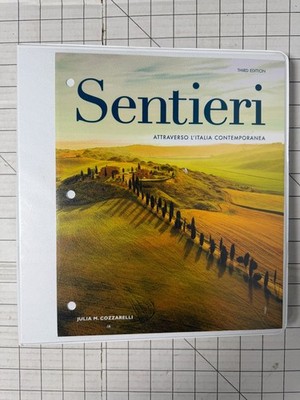 Sentieri: Attraverso l'Italia Contemporanea 3rd Edition by Julia M. Cozzarelli
