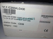 1X NEW GE FANUC Module IC200ALG430