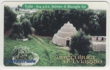 VIACARD GOLDEN 599 N GROSSO SERIE ARTE CULTURA VIAGGIO 50.000 £ PUB 12.01 leggi