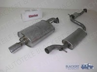 Auspuffset Ab Kat für Volvo V40 Kombi 2.0 T 1997-2000 | Mitteltopf+Endtopf