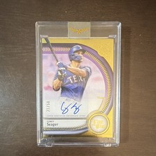Topps 2025 Five Star Corey Seager #FSA-CS Texas Rangers Hard Signed Auto /50