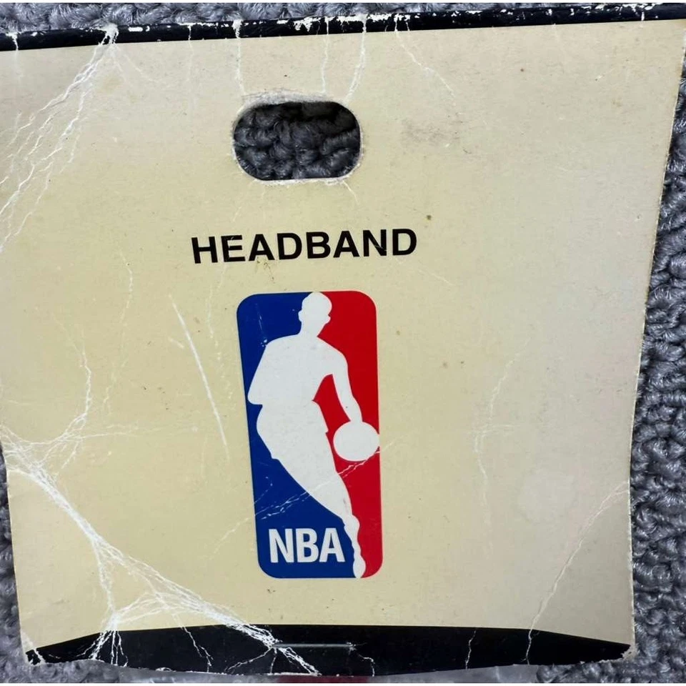 Diadema vintage de los NBA 76ers para hombres con pies desnudos talla única de baloncesto bordado logotipo Foto 3 de 4