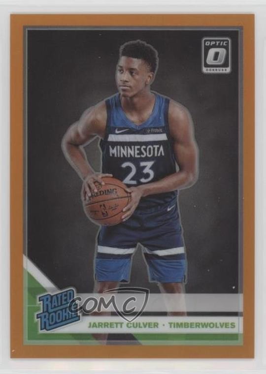 2019 Panini Donruss Optic Rated Orange Prizm /199 Jarrett Culver #160 Rookie RC