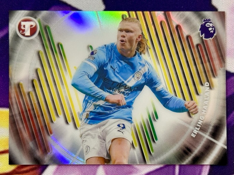 2025-26 Topps Pristine Premier League Erling Haaland AMPED #A-5 SSP Case Hit!