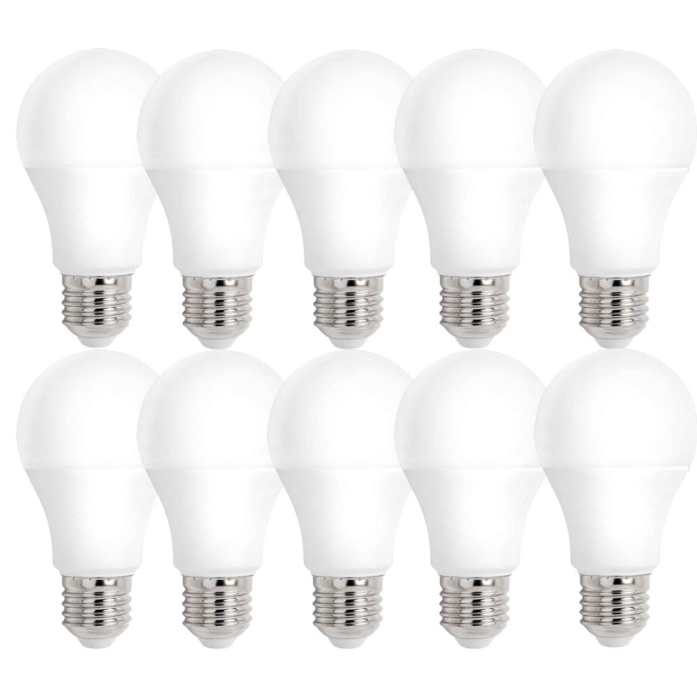 10x Spectrum LED Bulb 11.5W=75W E27 Matt 1200lm Daylight 6000K