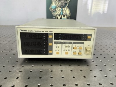 Chroma 66202 Digital Power Meter Leistungsanalysator, getestet, As-Is