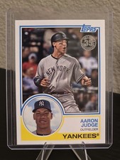Topps 2018 Update Series 1983 Design Aaron Judge #83-43 35th Anniversary Yankees