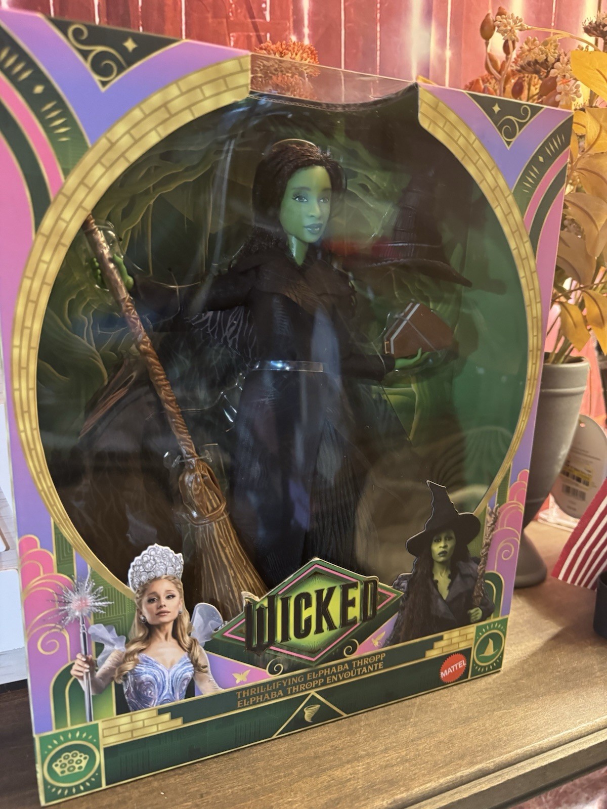 Sealed Wicked For Good Elphaba Deluxe Doll - Thrillifying El