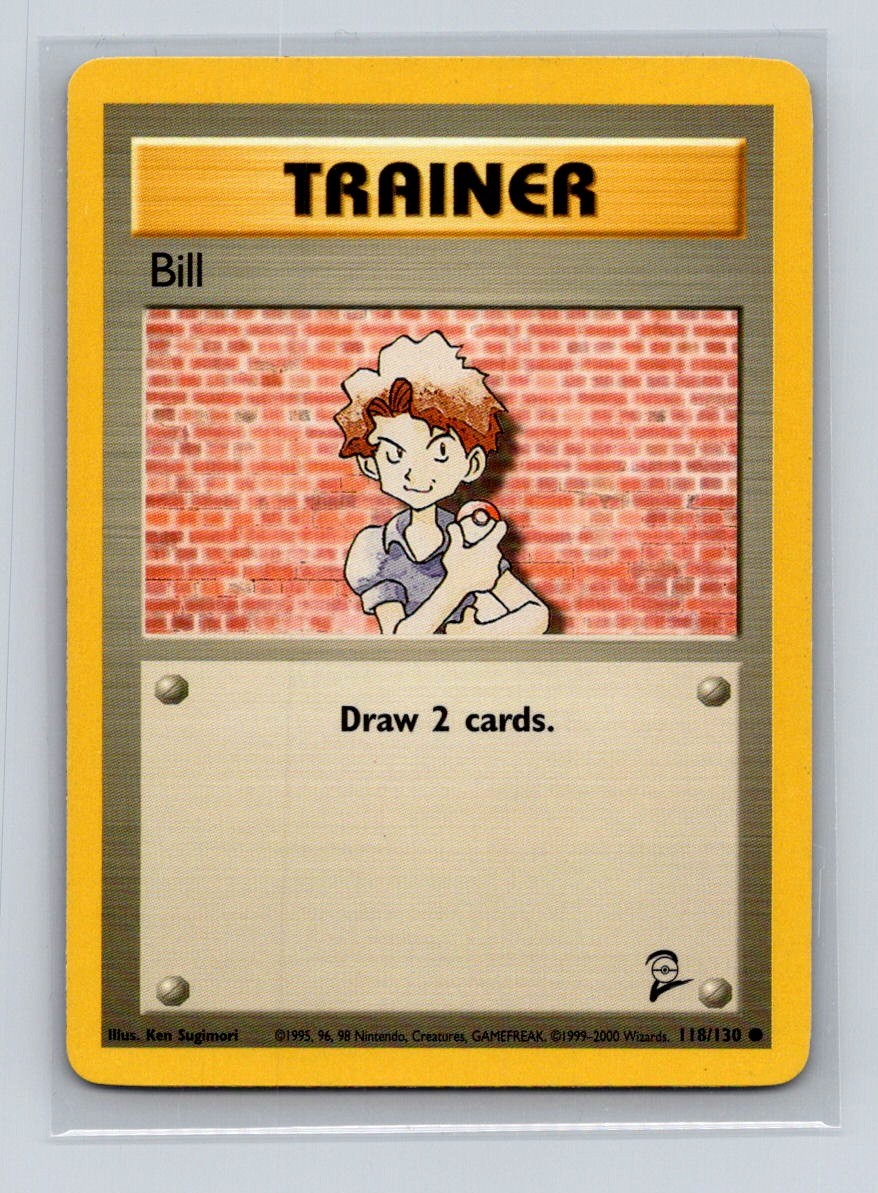 Base Set 2 #118/130 Bill NM Pokemon