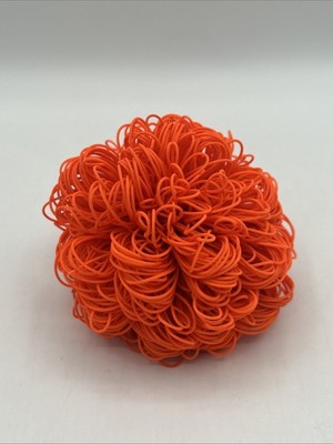 KOOSH Loop Ball ONLY Orange Looped for Koosh Catchers Game 1997 / VTG Fidget