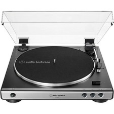 AudioTechnica ATLP60X Fully Automatic BeltDrive Stereo Turntable Gunmetal