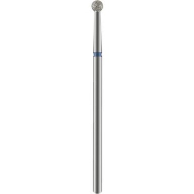 Punta fresa diamantata ''Ball'', tacca blu, 2,7 mm Staleks PRO Expert Diamond Nail