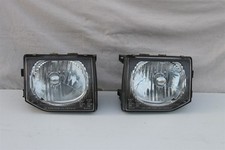 1997 Mitsubishi Montero JDM Glass Headlights Head Light Lights Set 92-96 UPGRADE