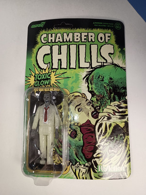Reaction Super7 Heartless Zombie Chamber of Chills Toxic Glow 3.75'' Figure NEW