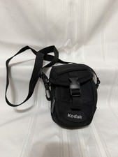 Kodak Photo Picture Camera Bag Black Long Strap