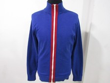 VTG Tommy Hilfiger Mens 100%Cotton CrewNeck Cardigan Chest 36/38 UK S SKU Y03180