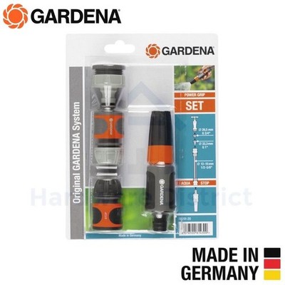 Gardena Original Hose Connector Set - 4 Piece Watering System Made in Germany