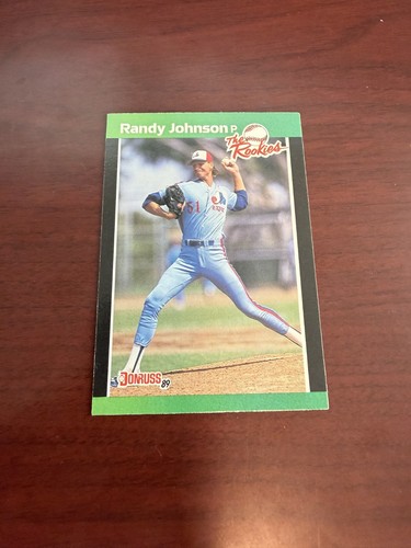 Randy Johnson #43 1989 Donruss Rookies card