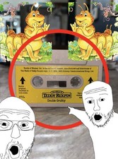 THE WORLD OF TEDDY RUXPIN DOUBLE GRUBBY TAPE ONLY 1985 WORLDS OF WONDER WORKS   