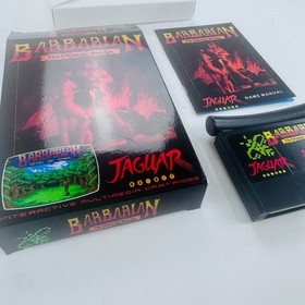 Barbarian The Ultimate Warrior - Atari Jaguar, 2017 REBOOT Minty CIB FREE SHIP!