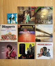 Vinyl Record LP Bundle - Orchestra Organ Choir Clarinet Various Composers