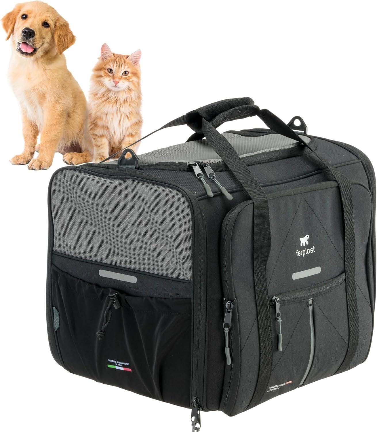 VOYAGER CARRIER Ferplast: Trasportino Cane e Gatto per Aereo e Auto