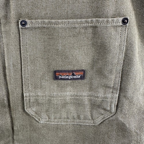Patagonia Jacket Mens 3XL XXXL Corduroy Collar Iron Forge Hemp Canvas Barn Coat - Picture 11 of 16