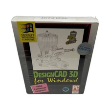 NEW DesignCad 3D For Windows Version 5.0 3.5" disks Sealed