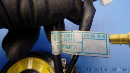 01-05 Hyundai Sonata OEM reloj resorte carrete cable SRS parte # 9110-38010 - Imagen 3 de 3