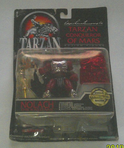 Figura de acción Tarzán el Conquistador de Marte Nolach el Kaldane 1995 de colección - Imagen 1 de 5