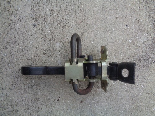 BMW E46 2003 bisagra puerta trasera tope brazo correa retención pasajero derecho fabricante de equipos originales - Imagen 2 de 5