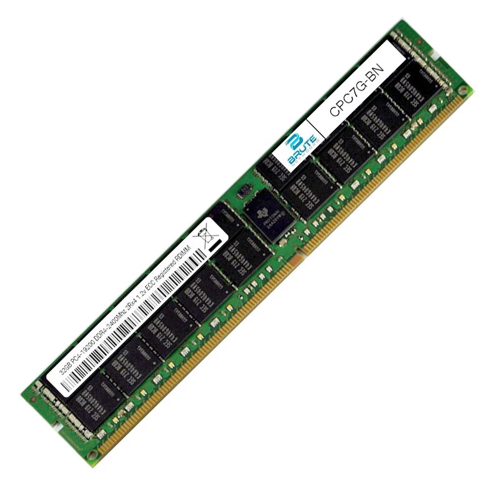 CPC7G - Dell Compatible 32GB PC4-19200 DDR4-2400Mhz 2Rx4 1.2v ECC RDIMM - Image 2 of 3