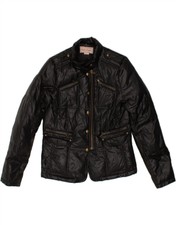 Marlboro Classics Womens Military Padded Jacket Eu 40 Medium Black Bw75