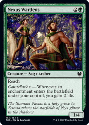 Nexus Wardens ~ Near Mint Theros: Beyond Death MTG Magic UltimateMTG Green  Card | eBay