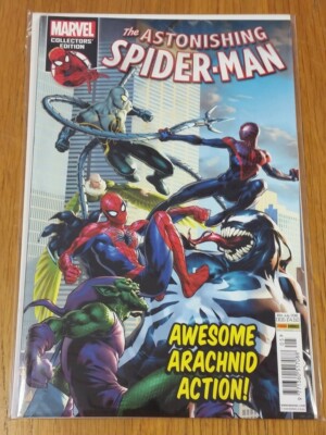 SPIDERMAN ASTONISHING #5 PANINI MARVEL COMICS 18TH JULY 2018 NM+ (9.6 OR BETTER)
