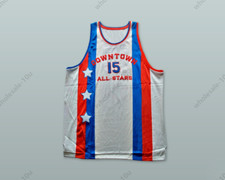 CUSTOM 1976 Downtown All Stars 15 Basketball JerseyStitched S-6XL