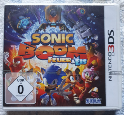 Sonic Boom: Fire & Ice (Nintendo 3DS, 2016) NEU OVP
