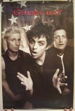 Green Day Poster Band Shot Hands