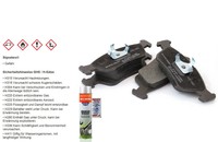 BremsbeläGe BremsklöTze Hinten FüR Land Rover Discovery Ii L318 Lt_ Range Lp