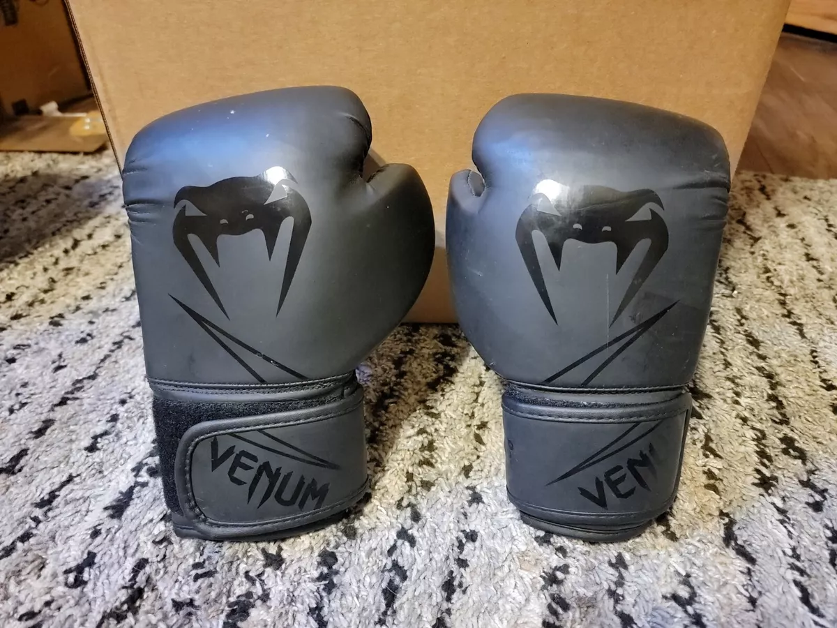 Venum Impact Boxing Gloves - Grey/Black