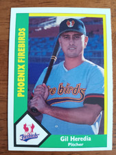 3 GIL HEREDIA PHOENIX FIREBIRDS - GIANTS 1990-530 CMC BASEBALL