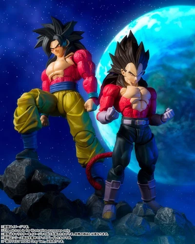 Dragon Ball GT Super Saiyan Super 4 Vegeta Mobile Handheld Model Toy - Bild 10 von 20