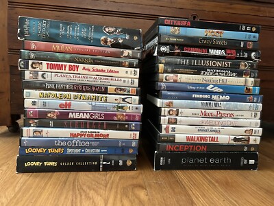 DVD Movie Bulk - Lot of 30 | Mix Box | Assorted Titles & Genres