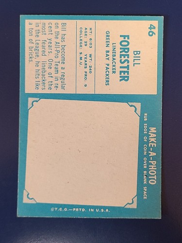1961 Topps Football Cards Complete Your Set You Pick Choose Each #1 - 132 - Picture 71 of 193